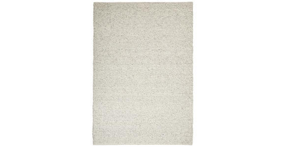 HANDWEBTEPPICH 130/190 cm Hellgrau rechteckig  - Hellgrau, Basics, Textil (130/190cm) - Linea Natura
