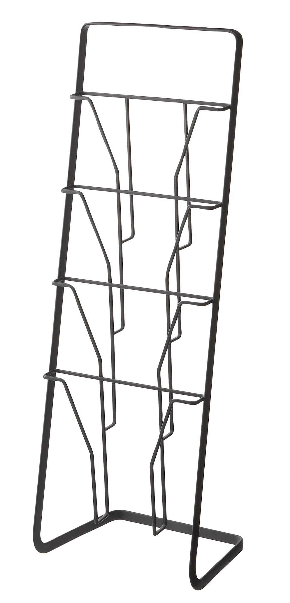 UNIVERSALABLAGE  - Schwarz, Basics, Metall (24/18/71cm)
