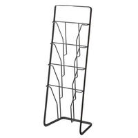 UNIVERSALABLAGE  - Schwarz, Basics, Metall (24/18/71cm)