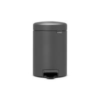 KANTA SA PAPUČICOM  3 l   - siva, Konvencionalno, metal (16,8/26,4/23,5cm) - Brabantia
