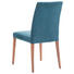 STUHL in Holz, Textil Blau, Nussbaumfarben - Blau/Nussbaumfarben, Design, Holz/Textil (49/96/65cm) STUHL in Holz, Textil Blau, Nussbaumfarben - Blau/Nussbaumfarben, Design, Holz/Textil (49/96/65cm)