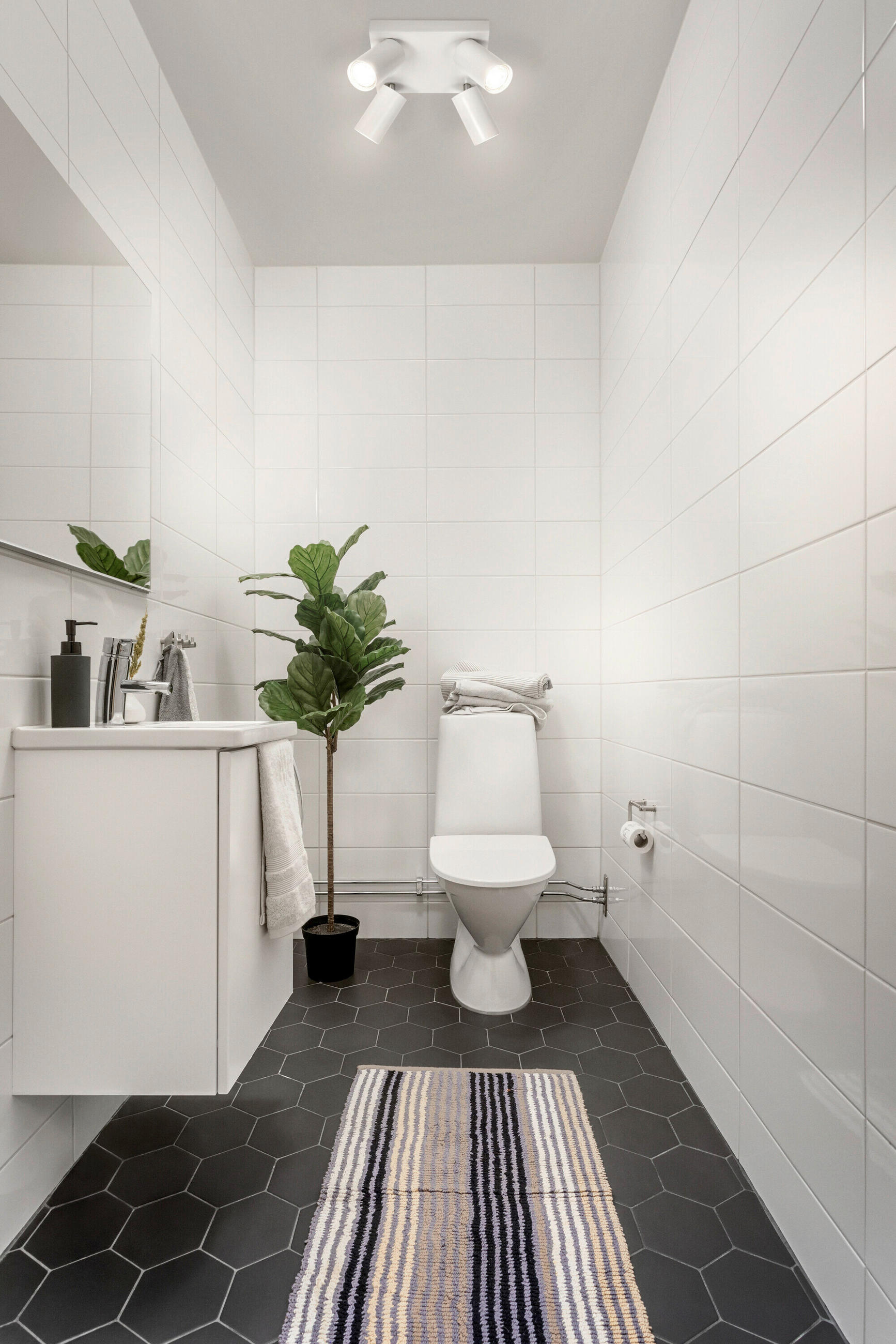 LED-STRAHLER 20/20/14 cm   - Weiß, Basics, Metall (20/20/14cm) - Osram