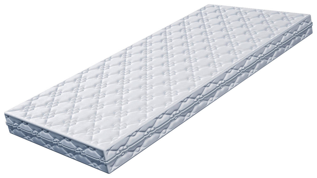 KALTSCHAUMMATRATZE 140/200 cm Höhe ca. 13 cm 9 -Zonen - Basics, Textil (140/200cm) - Boxxx