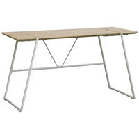 SCHREIBTISCH 140/60/75 cm Kaschmir, Eiche Artisan  - Kaschmir/Eiche Artisan, Design, Holzwerkstoff/Metall (140/60/75cm) - Carryhome