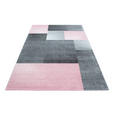 WEBTEPPICH 80/250 cm Lucca Pink  - Pink, Trend, Textil (80/250cm) - Novel