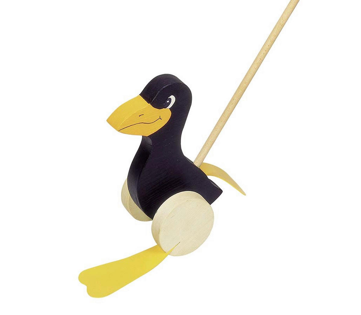 IGRAČKA ZA GURANJE   - Basics, drvo (60cm) - Goki