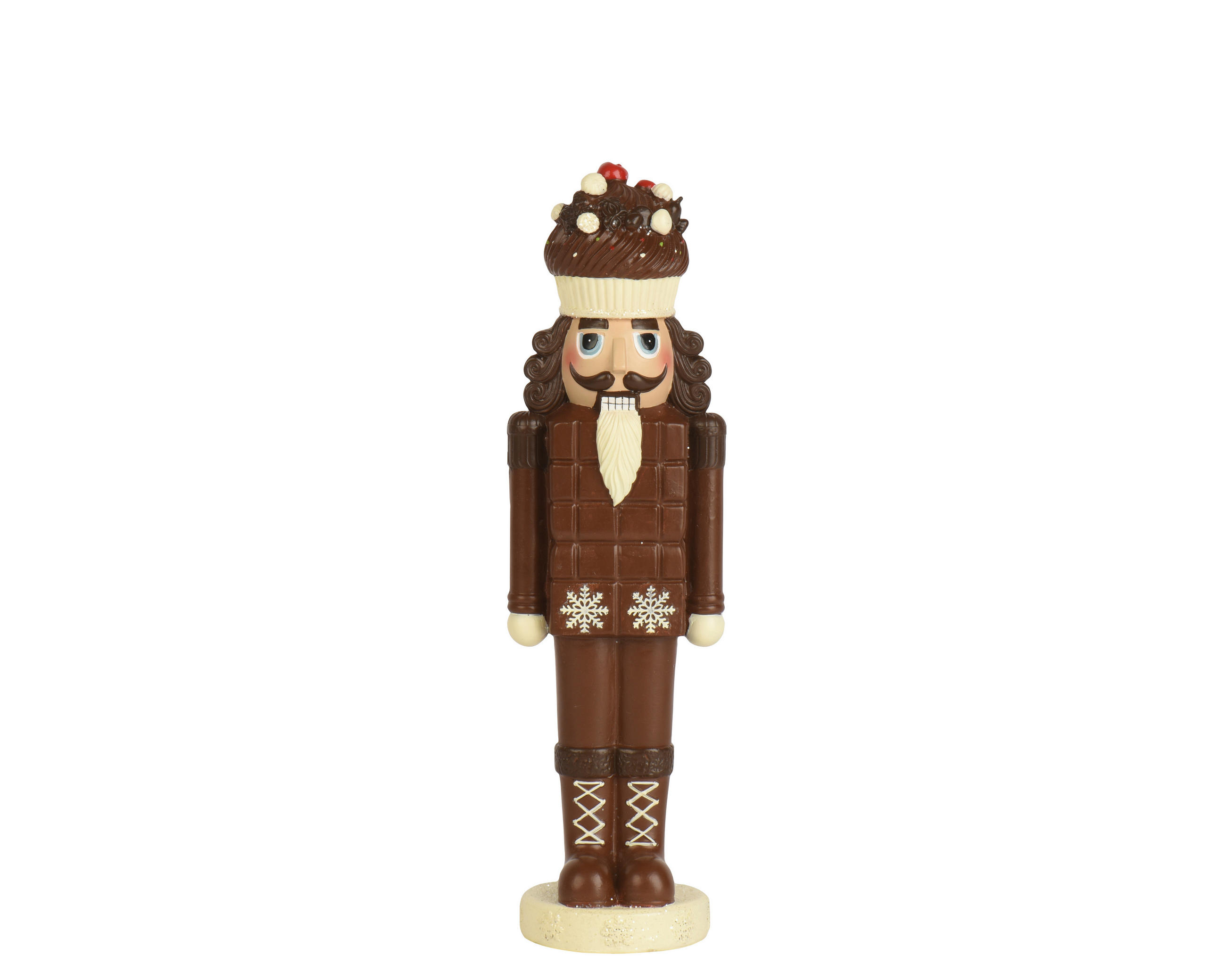 NUSSKNACKERFIGUR - Braun, Basics, Kunststoff (8.2/7.3/29cm)