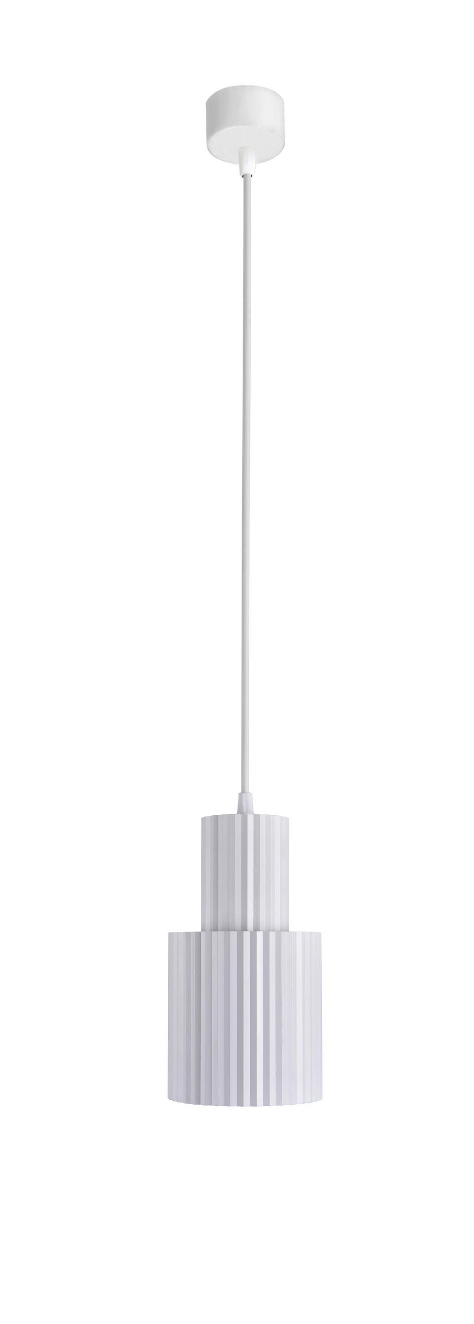 HÄNGELEUCHTE Tokio 22/150 cm   - Weiß, Design, Metall (22/150cm)