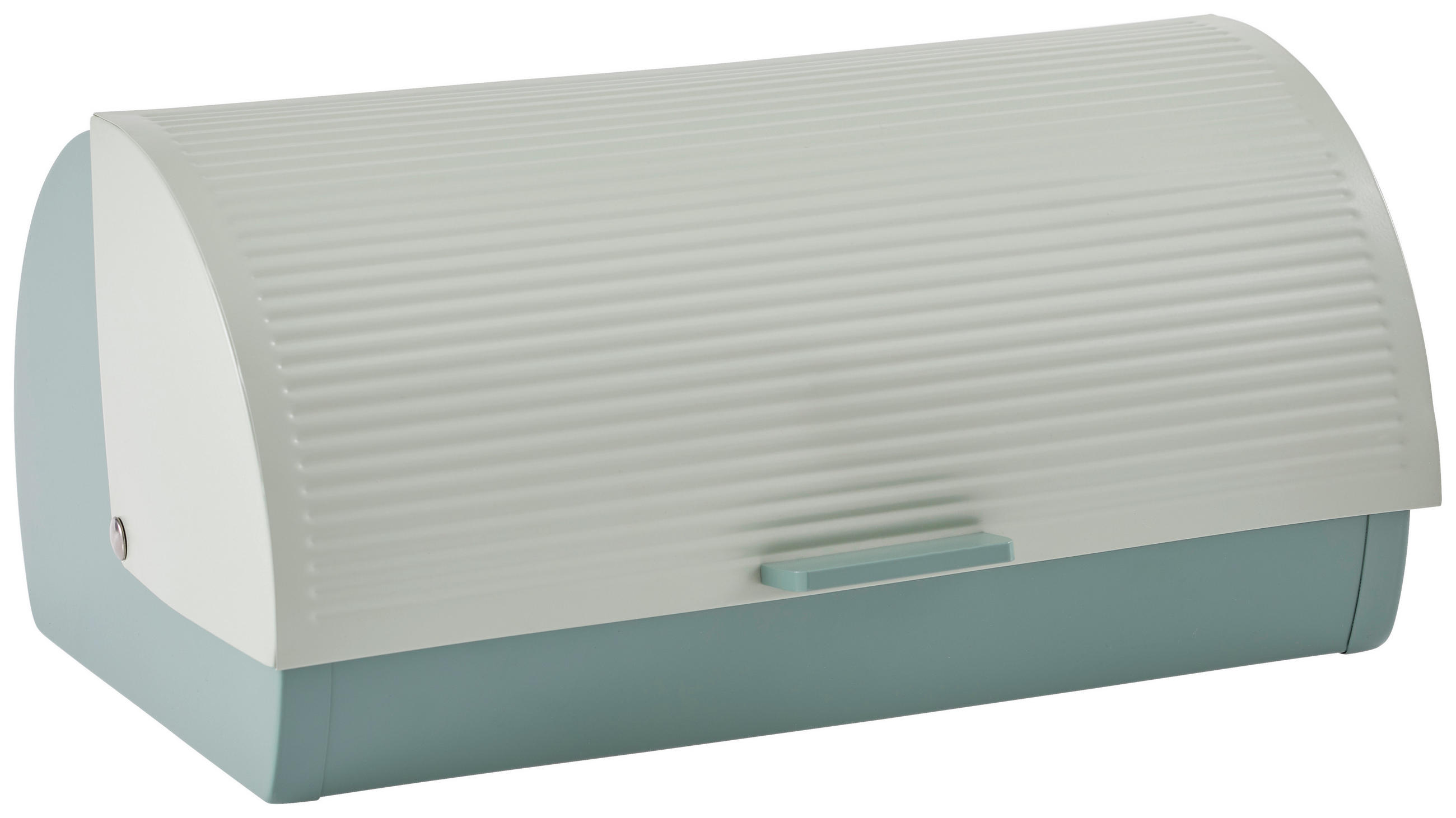 BROTKASTEN - Petrol/Mintgrün, Basics, Metall (38,5/28/18,5cm) - Homeware Profession.