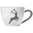 TEETASSE 400 ml - Weiß/Grau, LIFESTYLE, Keramik (0,4cm) - Gmundner TEETASSE 400 ml - Weiß/Grau, LIFESTYLE, Keramik (0,4cm) - Gmundner
