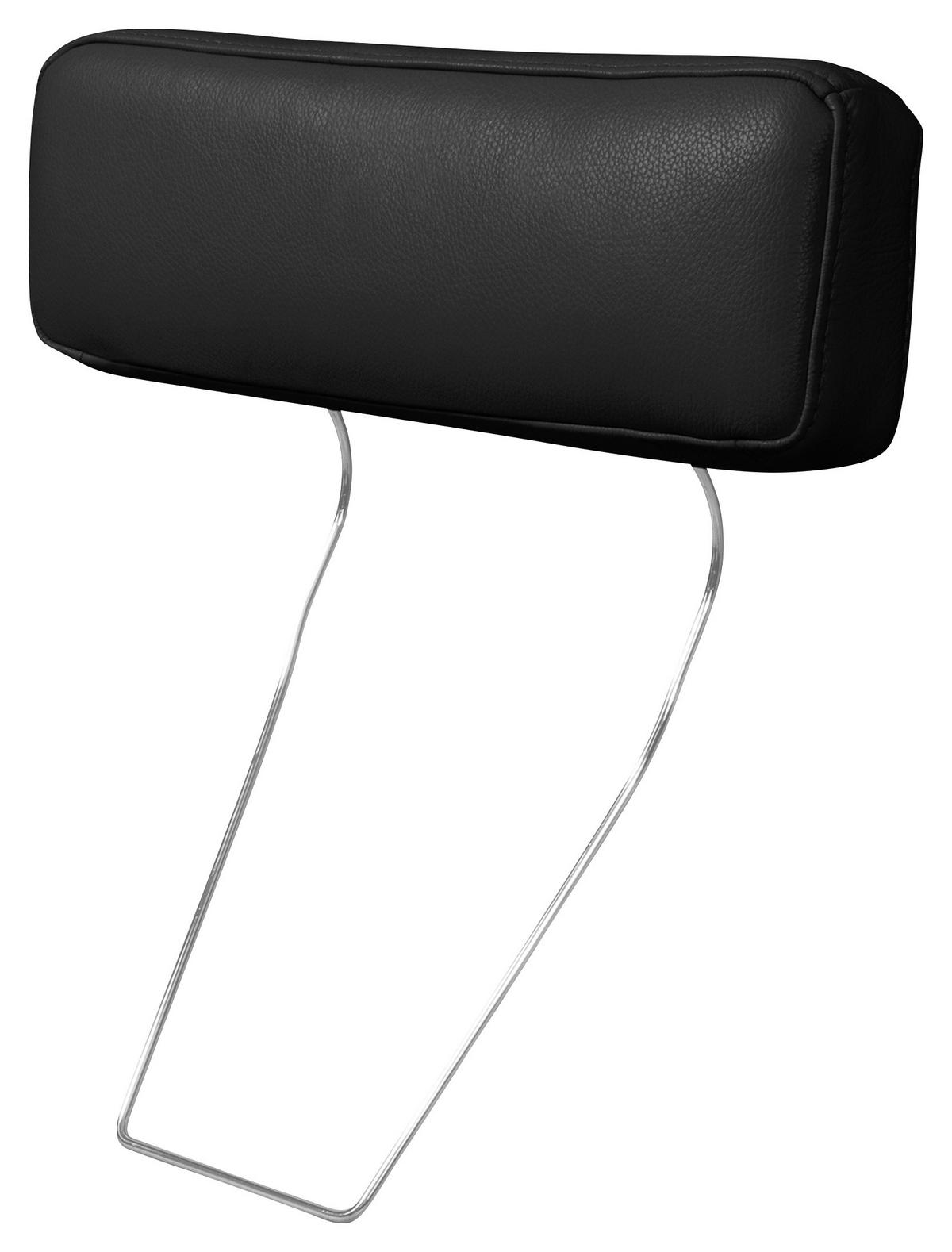 KOPFSTÜTZE in Echtleder  - Schwarz, Design, Leder (52/17/14cm) - Livetastic