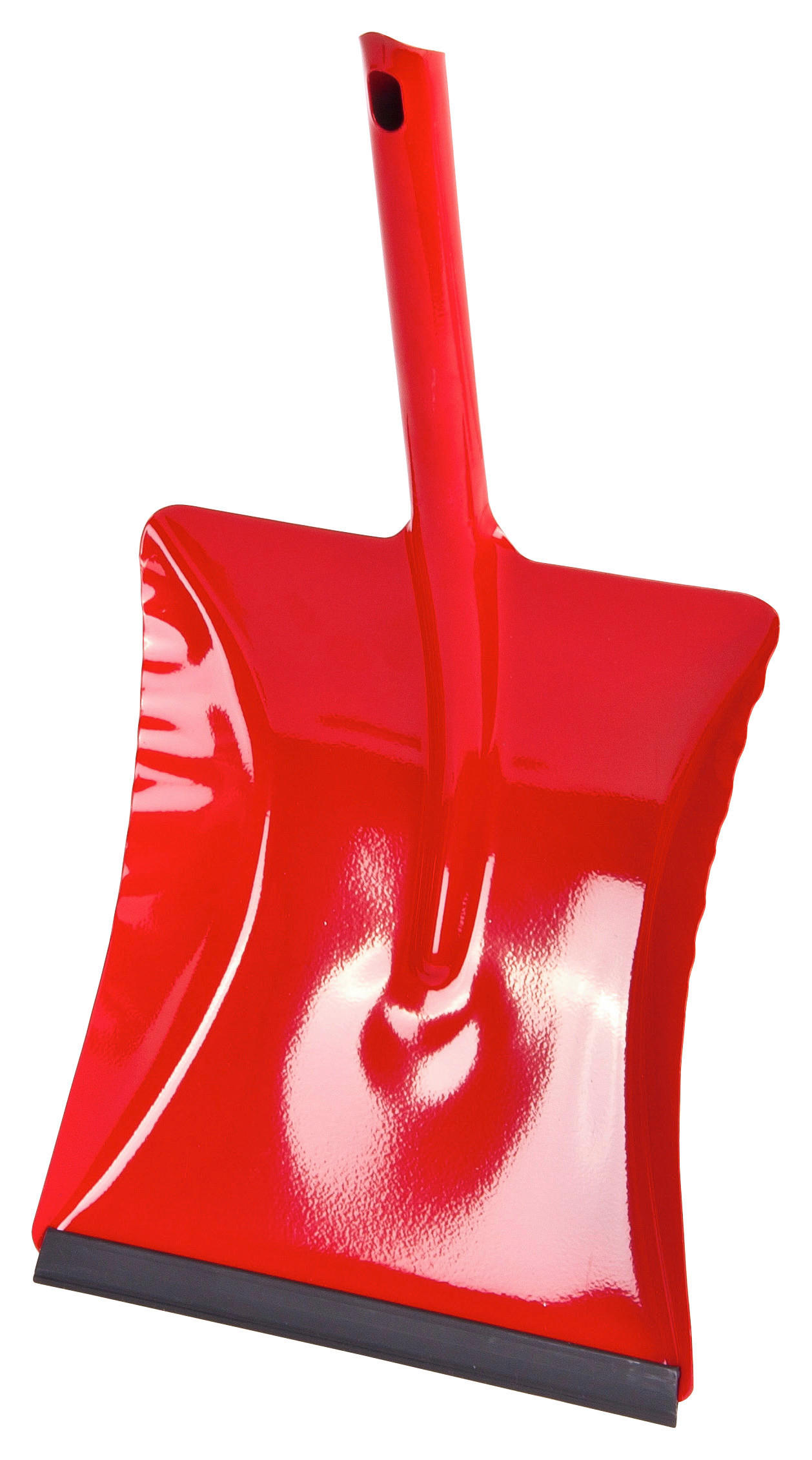 Kehrschaufel Metall 22x38 cm Eisen Rostfrei Rot