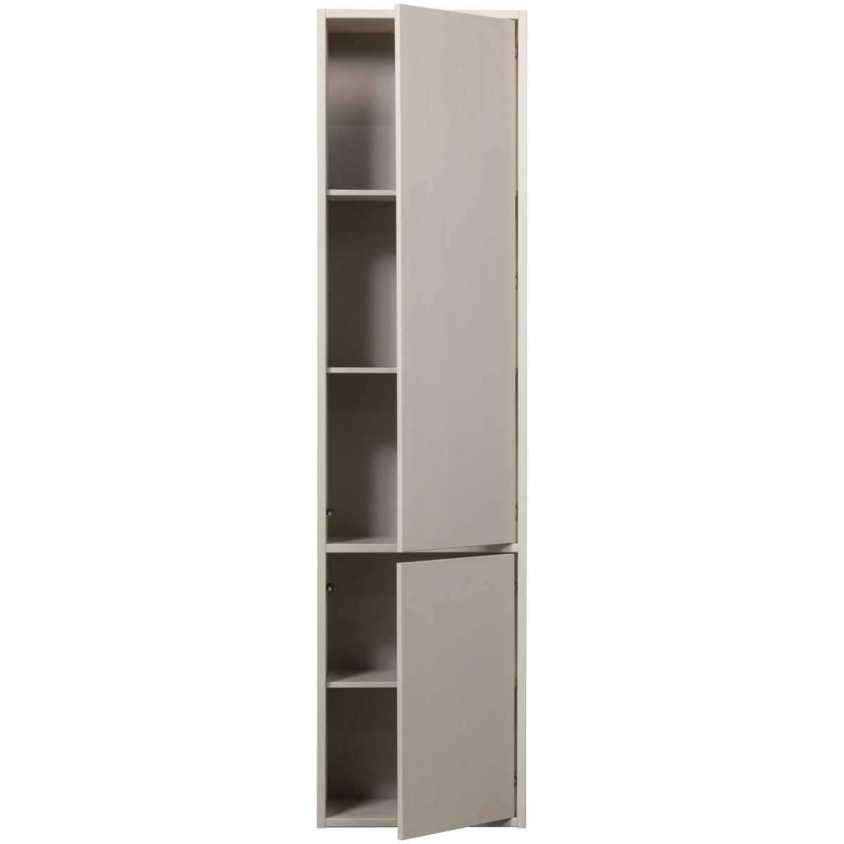 MEHRZWECKSCHRANK 55/215/40 cm  in Grau  - Grau, Design, Holz (55/215/40cm) - Livetastic