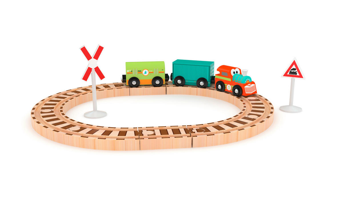 SPIELZUG  - Multicolor, Basics, Holz/Kunststoff