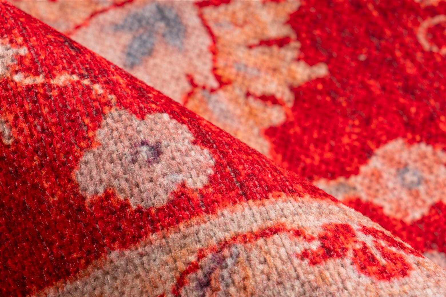 FLACHWEBETEPPICH 110/180 cm Faye 625 Rot Rot  - Rot, Basics, Textil (110/180cm) - Novel