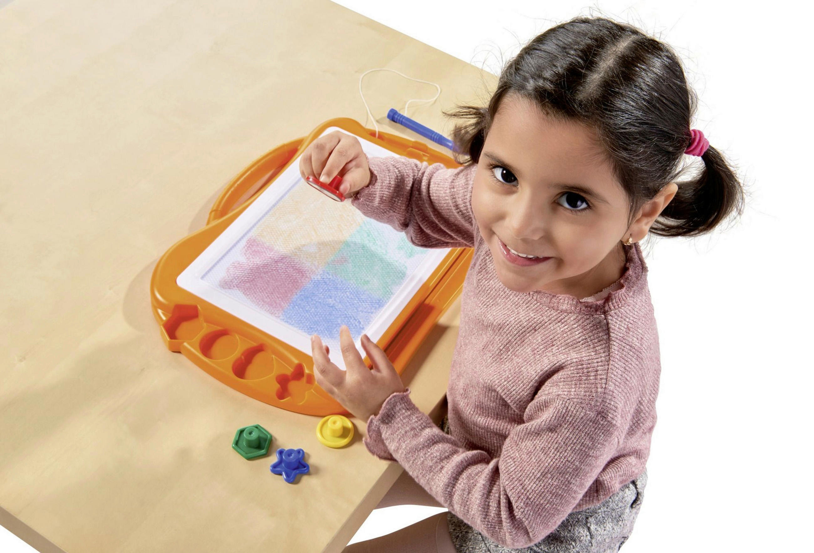 MALTAFEL  - Multicolor, Basics, Kunststoff (41/6/32cm) - Simba