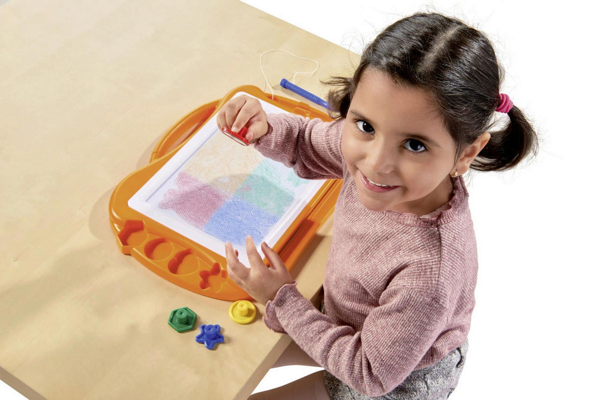 MALTAFEL  - Multicolor, Basics, Kunststoff (41/6/32cm) - Simba