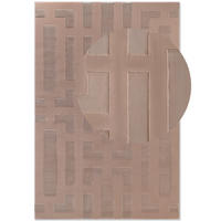 WEBTEPPICH 120/170 cm Perles Creme, Beige  - Beige/Creme, Design, Kunststoff (120/170cm) - Elle Decoration