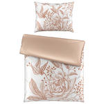 WENDEBETTWÄSCHE Satin 140/200 cm  - Beige, KONVENTIONELL, Textil (140/200cm) - Esposa