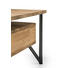 COUCHTISCH Eiche massiv rechteckig Eichefarben - Eichefarben/Anthrazit, Natur, Holz/Metall (110/60/40cm) - Carryhome COUCHTISCH Eiche massiv rechteckig Eichefarben - Eichefarben/Anthrazit, Natur, Holz/Metall (110/60/40cm) - Carryhome