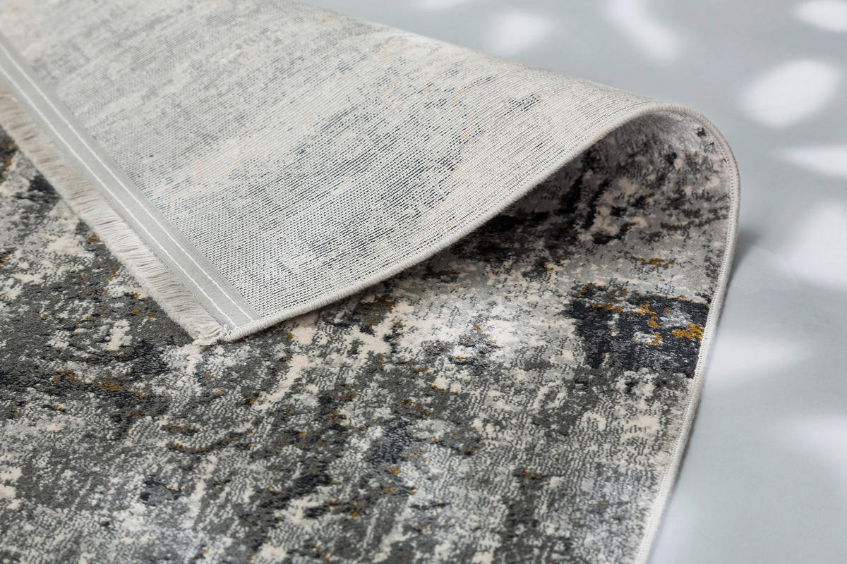 WEBTEPPICH 200/290 cm Positano Anthrazit, Creme  - Anthrazit/Creme, LIFESTYLE, Textil (200/290cm) - Novel
