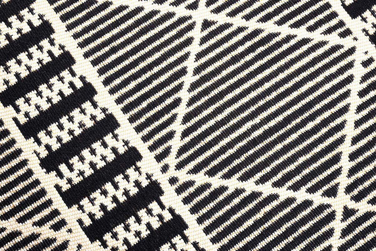 OUTDOORTEPPICH 60/100 cm Schwarz  - Schwarz, Basics, Textil (60/100cm) - Tom Tailor