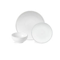 KOMBISERVICE Weiß Hochglanz FRISO 12-teilig 4 Personen  - Weiß Hochglanz, Basics, Keramik - Costa Nova