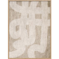BILD Abstraktes  - Hellbraun/Beige, Basics, Holz/Kunststoff (30/40/10cm)