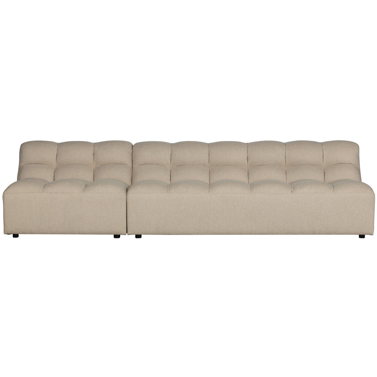 SESSEL in Sandfarben  - Sandfarben/Schwarz, Design, Kunststoff/Textil (100/79/92cm) - Livetastic