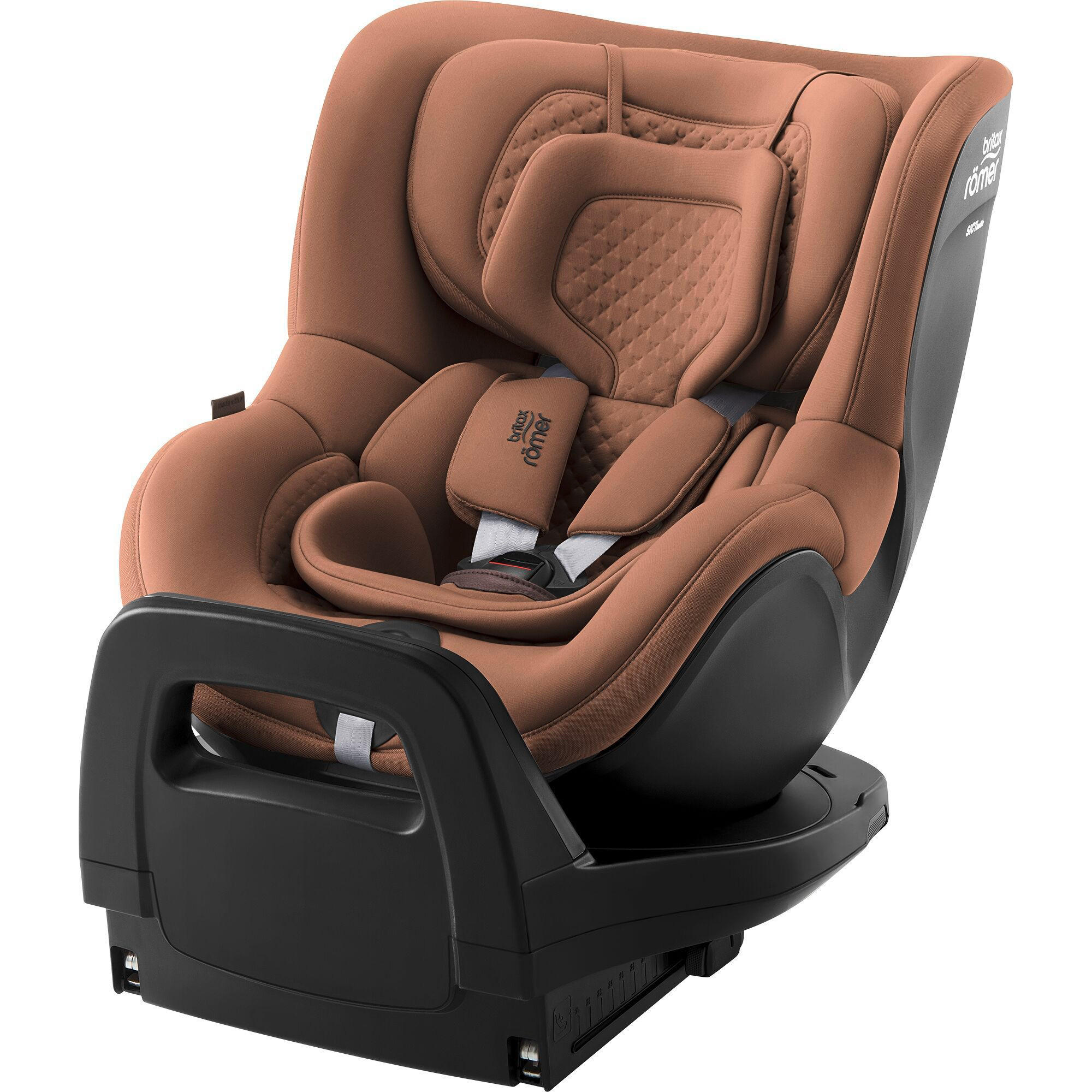 REBOARDER-KINDERSITZ Dualfix Pro M  - Cognac, Basics, Kunststoff/Textil (44/48/74cm) - Britax Römer