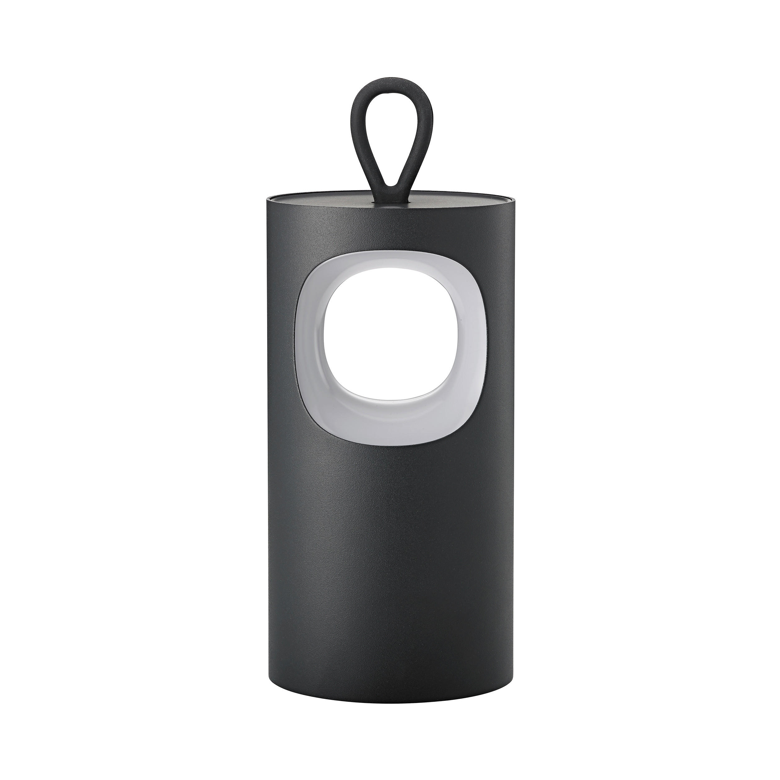 AKKU-TISCHLEUCHTE Lunari 6/8,3/16 cm   - Schwarz, Design, Metall (6/8,3/16cm)