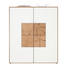HIGHBOARD 117/138/39 cm - Weiß, Natur, Glas/Holz (117/138/39cm) - Valnatura HIGHBOARD 117/138/39 cm - Weiß, Natur, Glas/Holz (117/138/39cm) - Valnatura