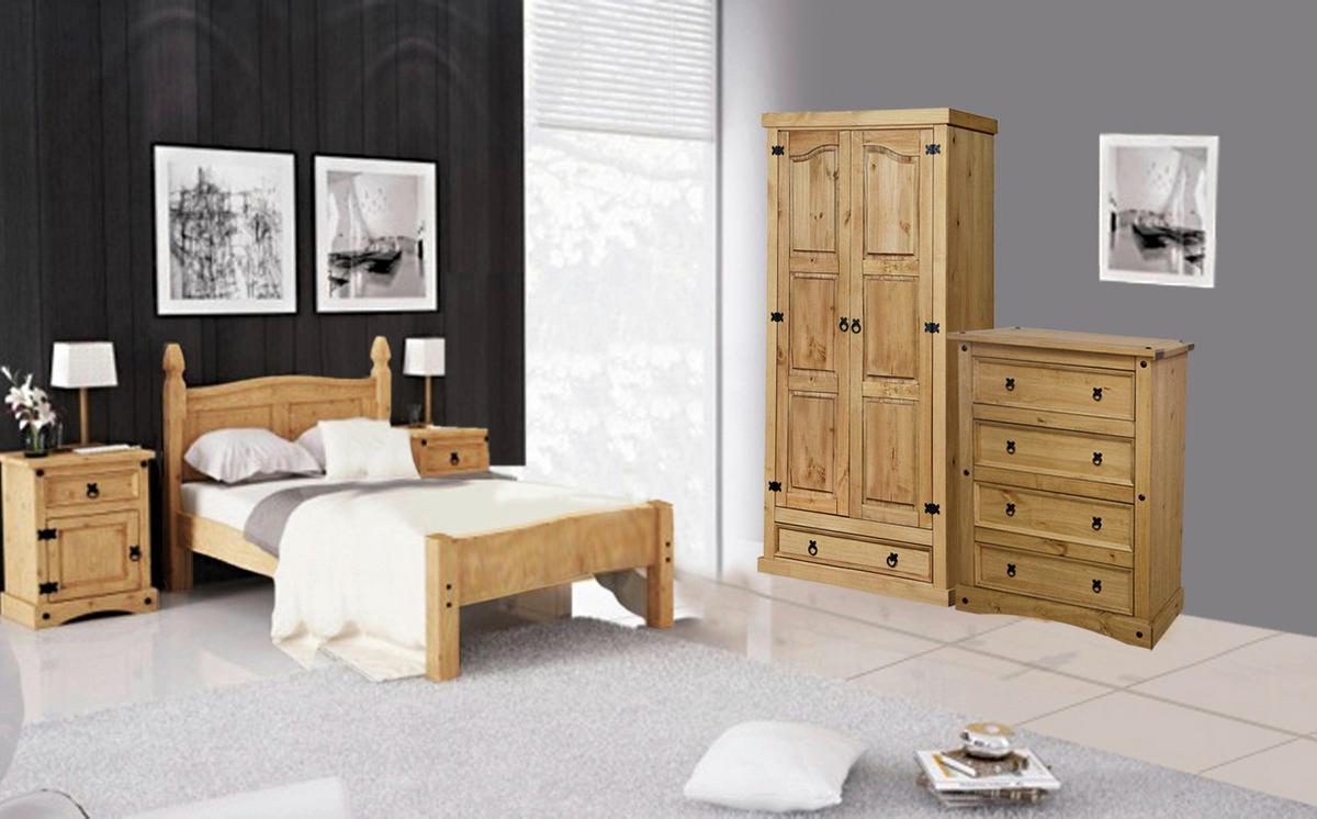 KOMMODE  in 90/122/48 cm  - Schwarz/Honig, Natur, Holz/Metall (90/122/48cm) - Livetastic