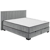 BOXBETT 180/200 cm  Anthrazit  - Anthrazit/Schwarz, Modern, Holzwerkstoff/Kunststoff (180/200cm) - MID.YOU