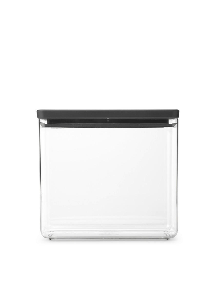 POSODA ZA SHRANJEVANJE  TASTY+  22/20,2/11,2 cm           - temno siva/prozorno, Basics, umetna masa (22/20,2/11,2cm) - Brabantia