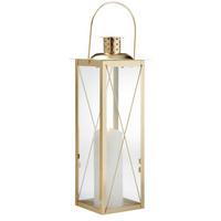 LATERNA - zlate barve, Trend, kovina (15/15/40cm)