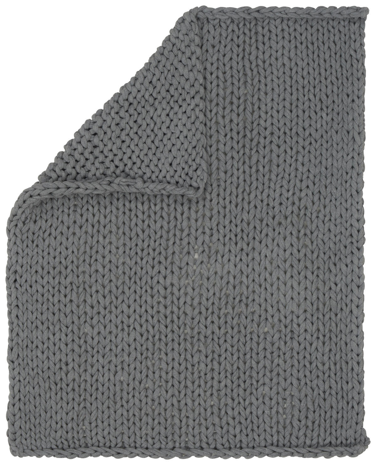 SCHMUSEDECKE  80/100 cm  - Grau, Trend, Textil (80/100cm) - Jimmylee