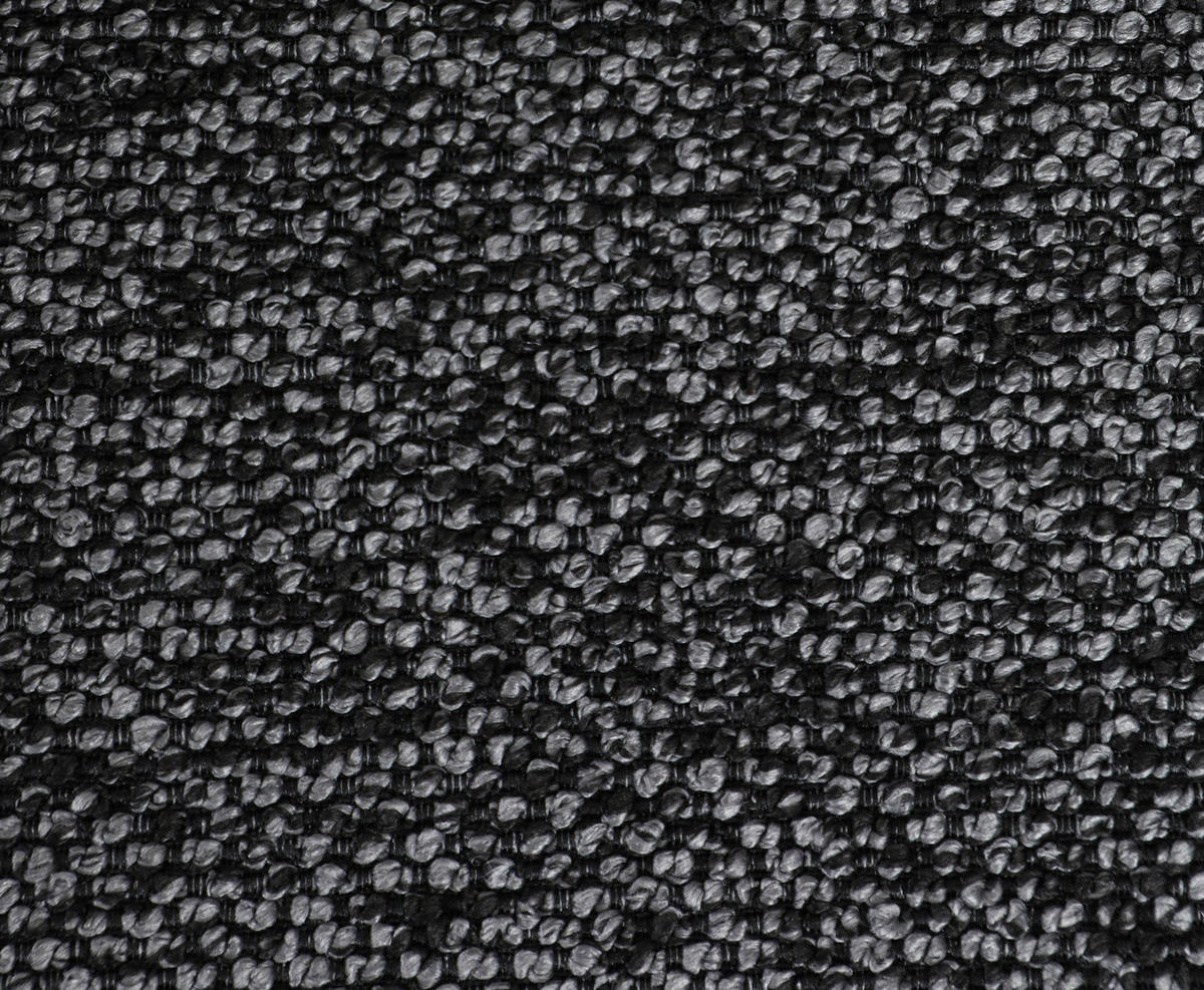 ARMLEHNSTUHL  in Eisen Leinenoptik  - Anthrazit/Schwarz, Design, Textil/Metall (64/84/61cm) - Novel