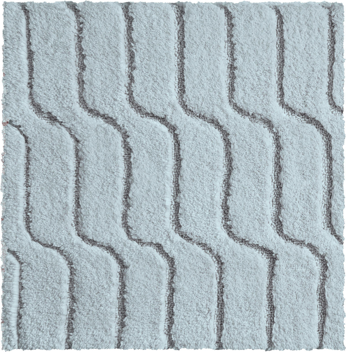 PREDLOŽKA PRED BIDET, 60/60 cm - šalviovozelená, Basics, textil/plast (60/60cm) - Grund