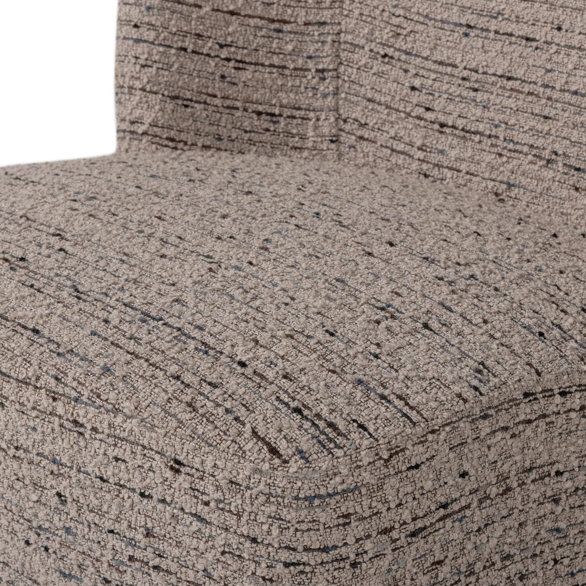 SESSEL in Webstoff Beige  - Beige/Schwarz, MODERN, Textil/Metall (74/75/65cm) - Livetastic