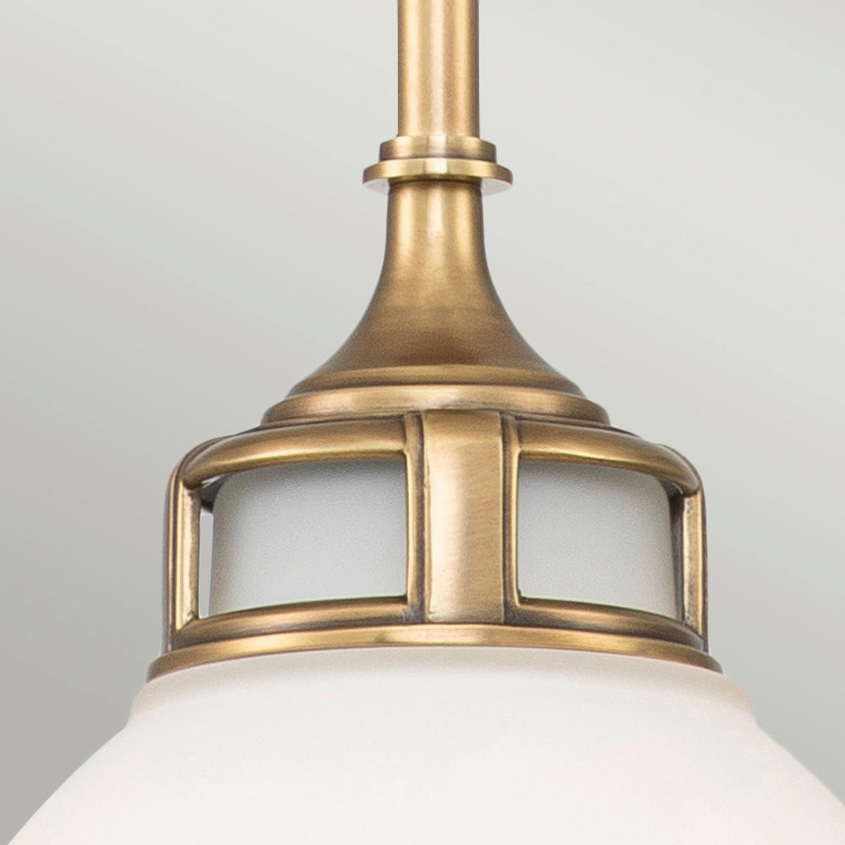 HÄNGELEUCHTE 32.4/42 cm    - Messingfarben, Konventionell, Glas/Metall (32.4/42cm) - Elstead Lighting