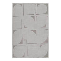 FLACHWEBETEPPICH 160/225 cm Nelle Grau, Silberfarben, Hellgrau  - Silberfarben/Hellgrau, Design, Textil (160/225cm) - Esprit