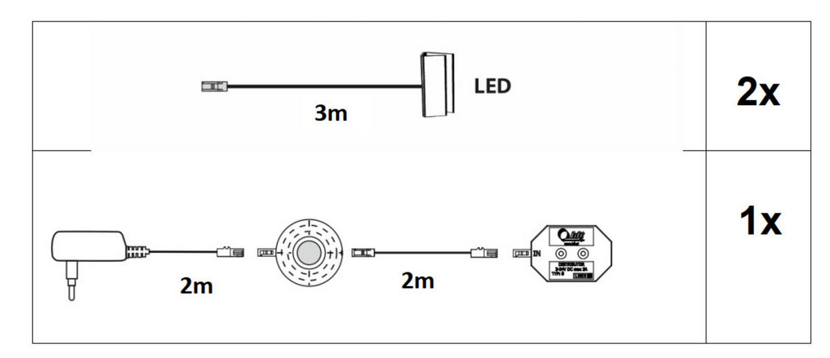 EINLEGEBODENBELEUCHTUNGS-SET LED-Leuchtmittel  - Transparent, Basics, Kunststoff (10/5/5cm) - MID.YOU