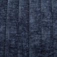 SESSEL Teddystoff Blau    - Blau/Schwarz, Design, Textil/Metall (65/83/80cm) - Ambia Home