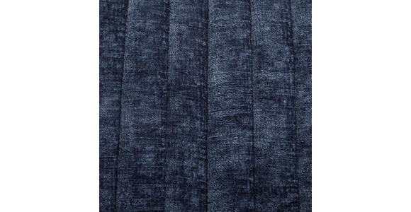 SESSEL Teddystoff Blau    - Blau/Schwarz, Design, Textil/Metall (65/83/80cm) - Ambia Home