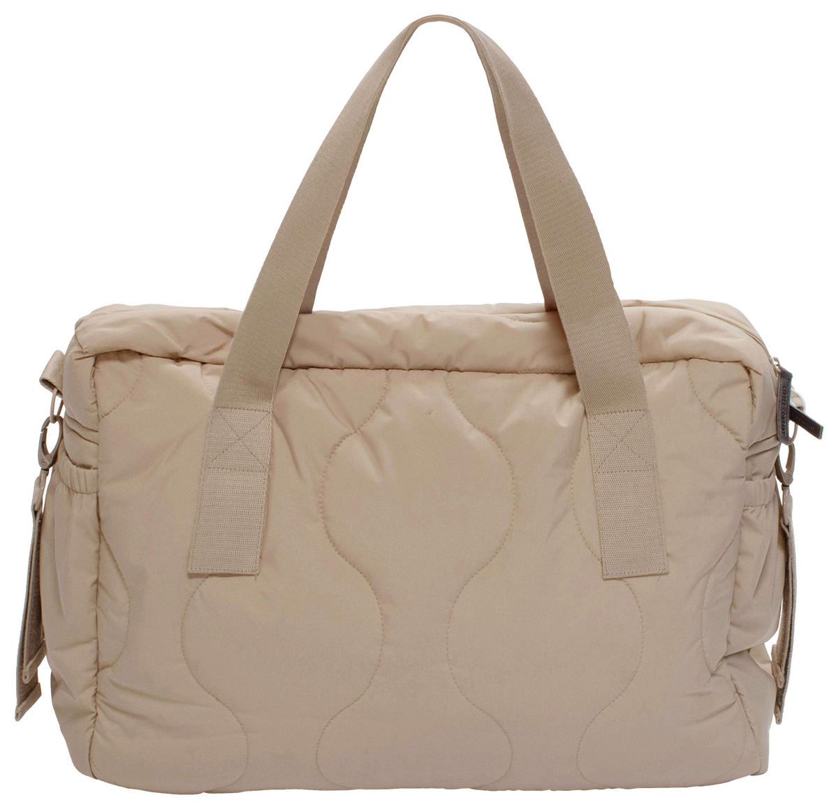 WICKELTASCHE Sydney  - Sandfarben/Braun, Basics, Textil (41/29/15cm)