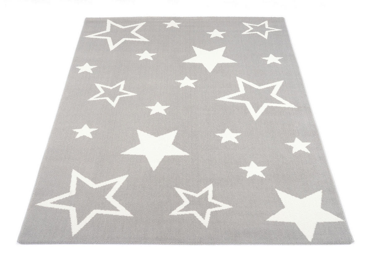 KINDERTEPPICH 65/130 cm  - Grau, Design, Textil (65/130cm) - Ben'n'jen