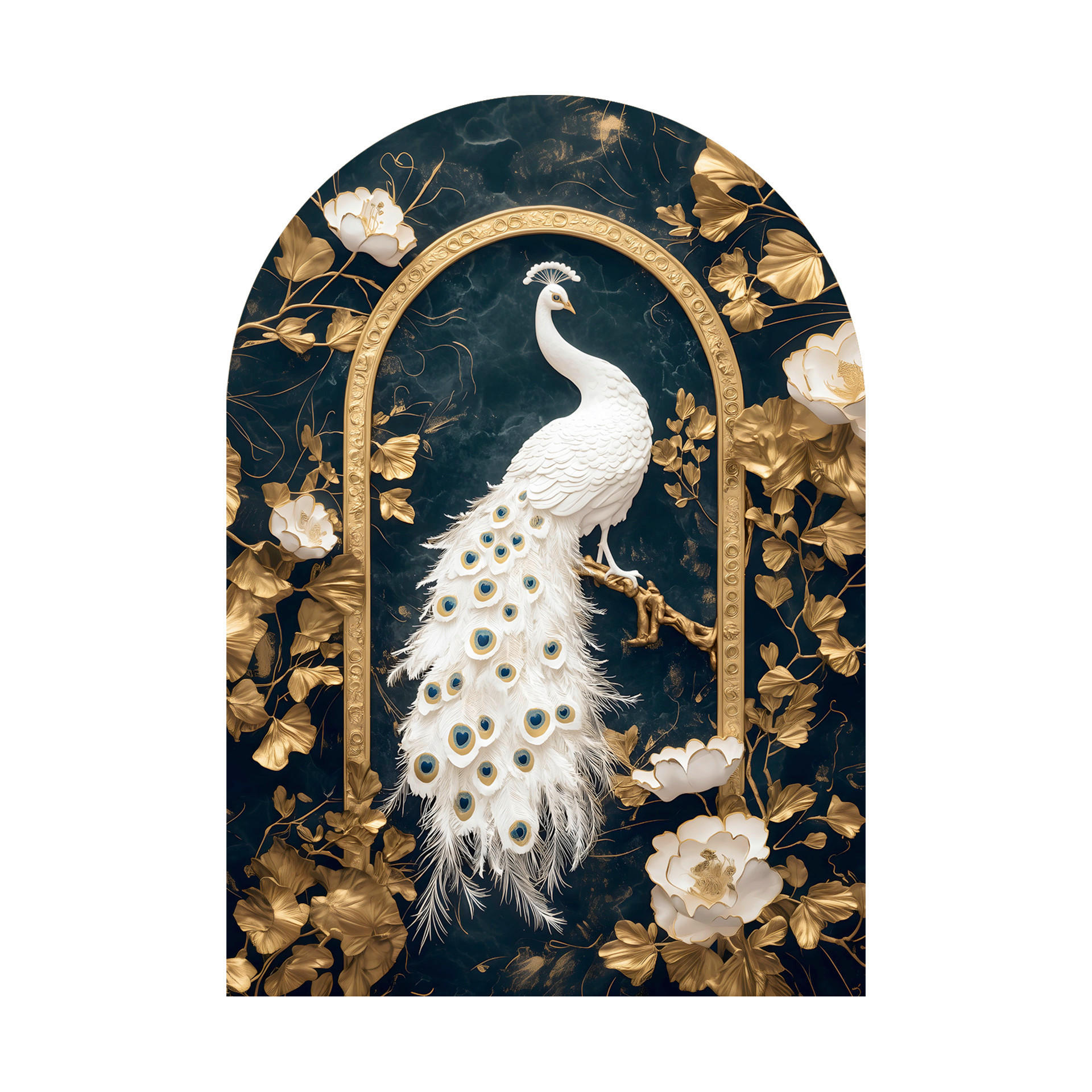 GLASBILD Tiere 70/100 cm  - Multicolor, Basics, Glas/Papier (70/100cm)