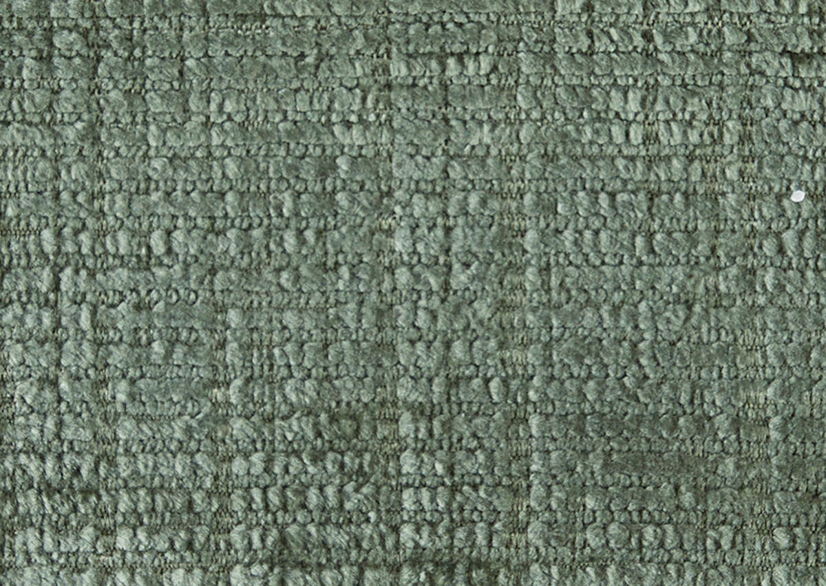 LIEGE Velours Olivgrün  - Schwarz/Olivgrün, KONVENTIONELL, Kunststoff/Textil (205/80/95cm) - Xora