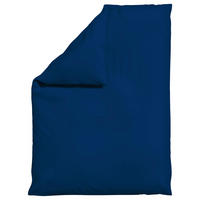 BETTDECKENBEZUG KNITTED JERSEY Jersey 155/220 cm  - Dunkelblau, Basics, Textil (155/220cm) - Schlafgut